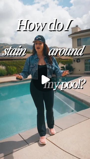 How to stain around a pool without draining it with practical tips straight from the jobsite.