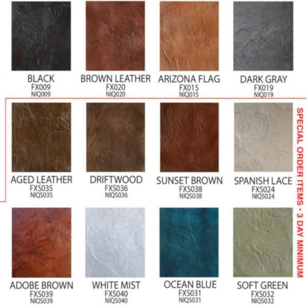 Color Charts – Classic Coatings Systems