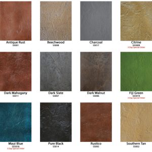 Color Charts – Classic Coating Systems