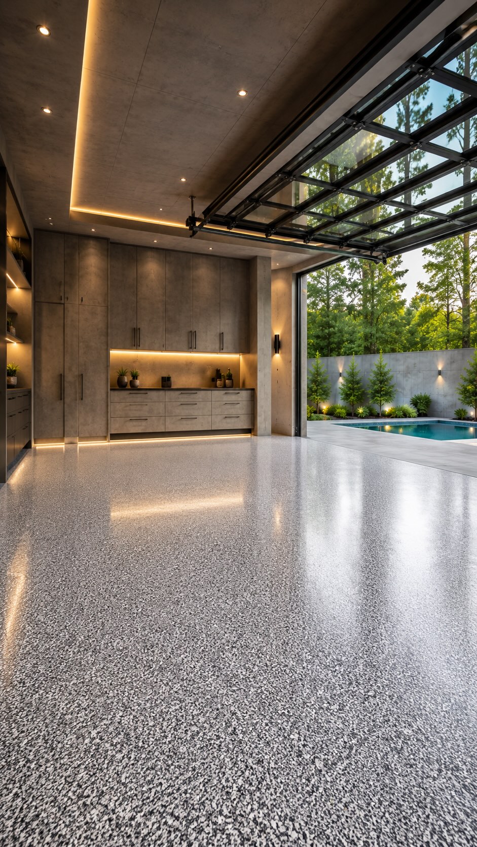 Imagine pulling your car into this everyday. From garages and patios to pool de...