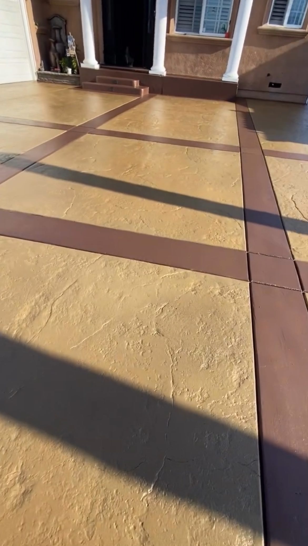 Beautiful custom driveway by @bbconcepts_21 ✨ Using Classic Coatings Traditiona...